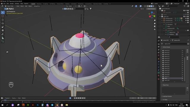 Про риггинг и анимацию в Blender смотреть онлайн