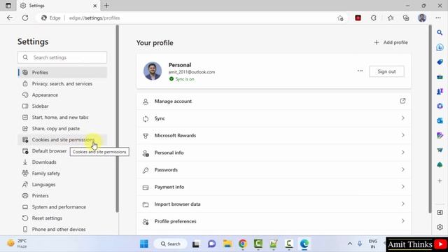 How to Enable Cookies on Microsoft Edge web browser | Amit Thinks смотреть онлайн