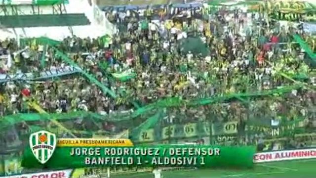 JORGE RODRIGUEZ BANFIELD 1 ALDOSIVI 1 LIGUILLA PRESUDAMERICANA 5 12 2015 смотреть онлайн