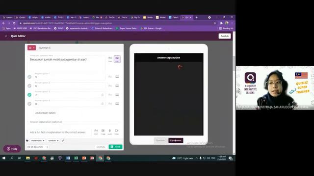 QUIZIZZ TRAINING #1 BY QUIZIZZ SUPER TRAINER MUSIC TEACHER KING NADIAH смотреть онлайн