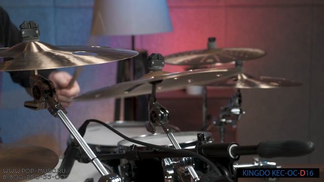 Тарелки для ударных с перфорацией KINGDO FX Cymbals (China и Crash) смотреть онлайн
