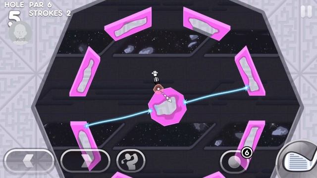 Super Stickman Golf 3 | Game Play | Space Base смотреть онлайн