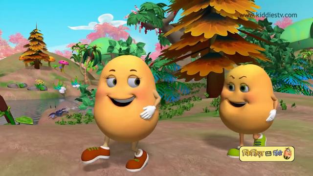 Aloo Kachaloo Beta Kaha Gaye The | Best Aloo Kachaloo Songs Kiddiestv Hindi смотреть онлайн