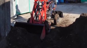 Минипогрузчик на мотоблок МТЗ 09Н