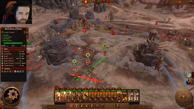 Immortal Empires Earliest End Game Crisis Skarbrand Livestream смотреть онлайн