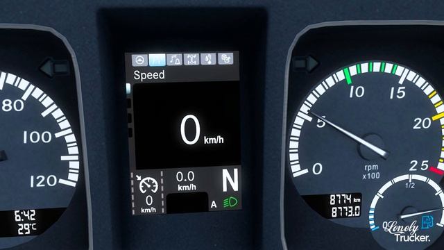 Mercedes-Benz Actros MP4 Improved Dashboard Mod For ETS2 1.44 | ETS2 1.44 MODS смотреть онлайн