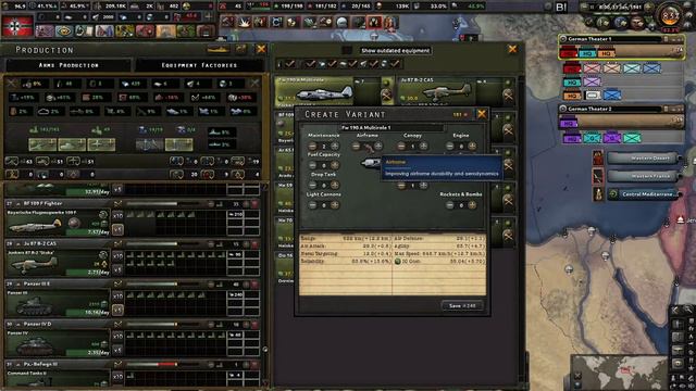 Battle For North Africa | Hearts of Iron 4 Black Ice Germany | Part 10 смотреть онлайн