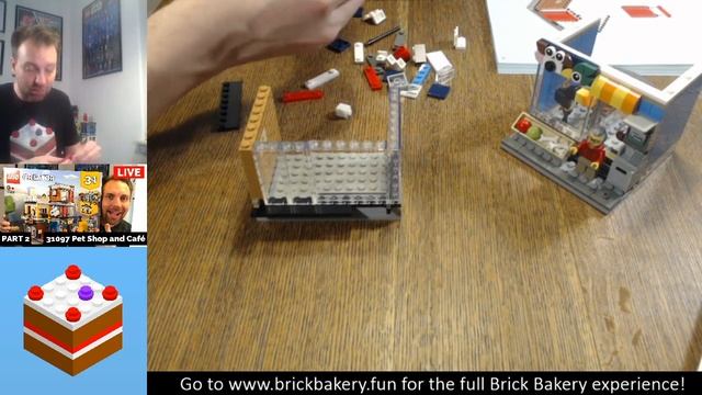 LIVE LEGO BUILD: LEGO 31097 Townhouse Pet Shop and Café [Part 2] смотреть онлайн