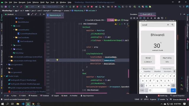 Weather App in Kotlin with Jetpack Compose and Retrofit ????? смотреть онлайн