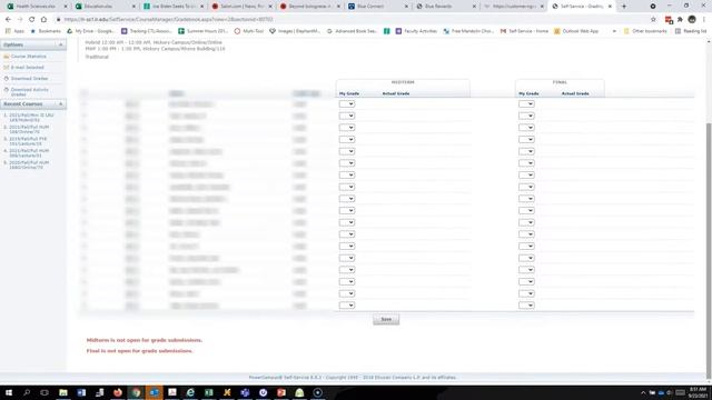 Submitting Midterm and Final Grades смотреть онлайн
