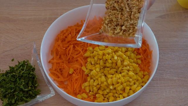Salade de Carottes( легкий салат из моркови ),( գազարով աղցան ) смотреть онлайн