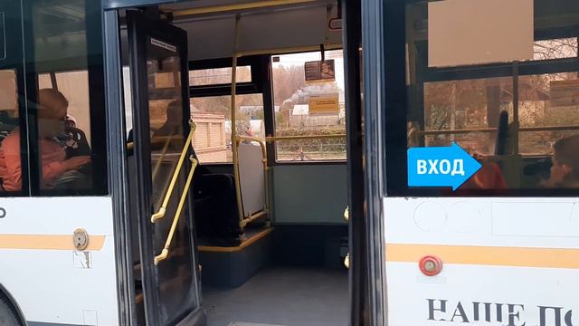 "Бывший Видновский гость!" Автобус ЛиАЗ-4292.60(1-2-1) следует по маршруту 21 Левычино-Воскресенск смотреть онлайн