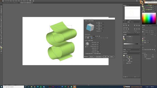3D Brush Stock Effect in Adobe Illustrator | Tutorial смотреть онлайн