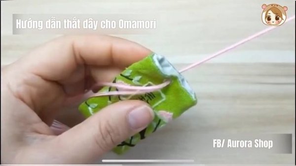 [ OMAMORI ] [ TUTORIAL ] DIY/HƯỚNG DẪN THẮT DÂY OMAMORI - How to make Omamori - AURORA SHOP