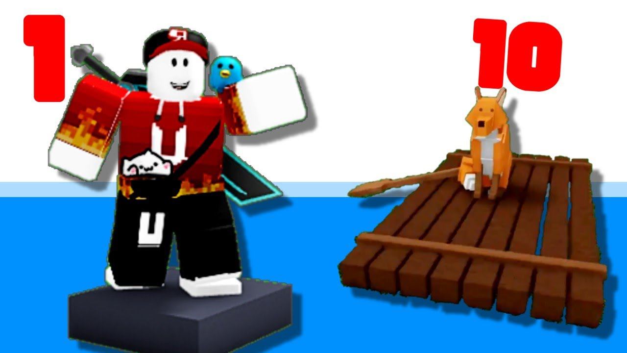 BUILDINGS IN 1- 5 and 10 MINUTES in Build a boat Roblox смотреть онлайн