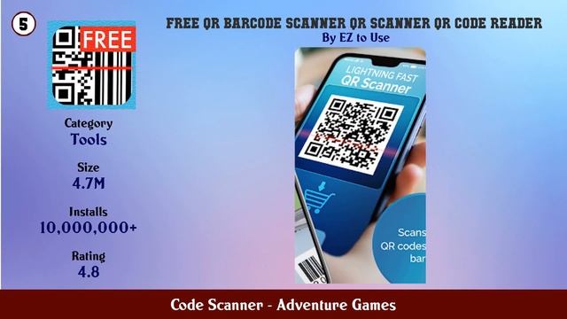 Top 10 Code Scanner Android Games смотреть онлайн