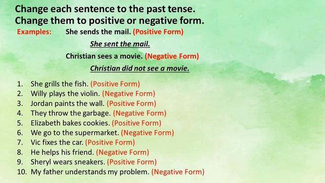 BASIC ENGLISH: Simple Past Tense (Introduction) смотреть онлайн
