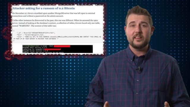 MongoDB Ransom - Daily Security Byte смотреть онлайн