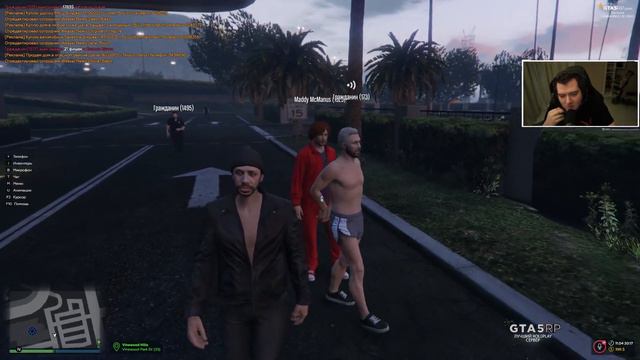 Хайлайты со стримов Мобстера. Приключения Бэнни и Мэдди в GTA V RP смотреть онлайн