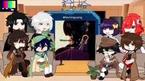 《реакция бсд на ли юэ и чжун ли 2/5 {Genshin Impact/Bungo Stray Dogs}