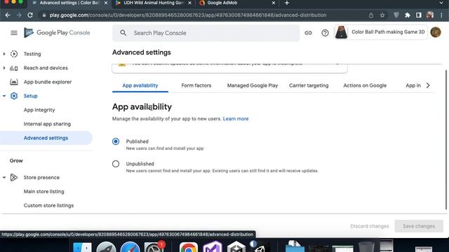 Google Developer Console || App Integrity|| Advance setting||Internal app sharing complete lesson смотреть онлайн