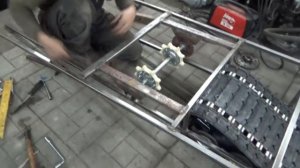 Самодельный снегоход 02 ,сборка часть №4,установка ходовой.