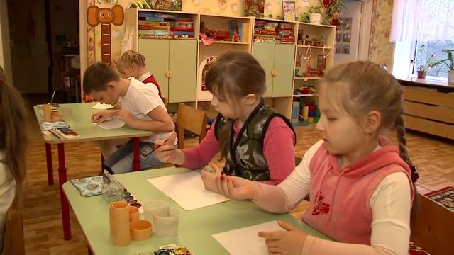 Занятие в детском саду "Малыш" смотреть онлайн
