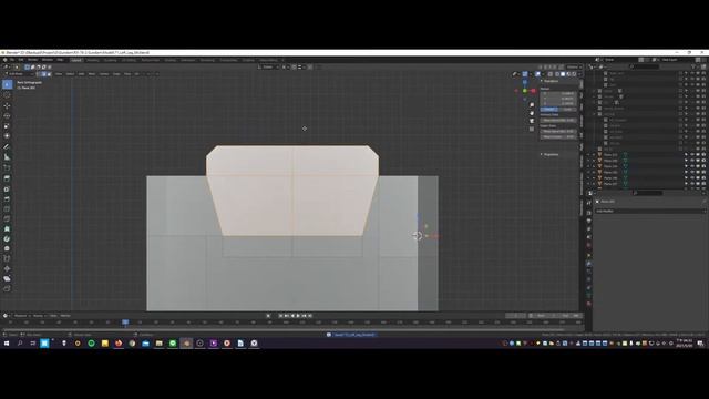 Making RX-78-2 Gundam in Blender：left leg смотреть онлайн