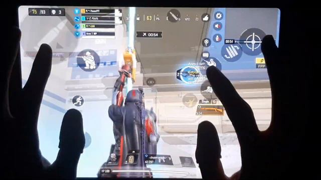 CALL OF DUTY 6 FINGERS HANDCAM GAMEPLAY 1VS APEX SQUAD смотреть онлайн