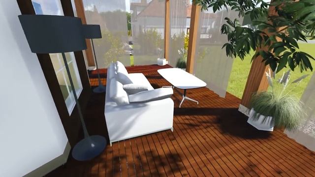 Дом в Глевахе. Архитектурная визуализация проекта дачного дома смотреть онлайн