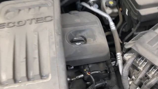 Chevrolet Equinox – Engine Oil Location