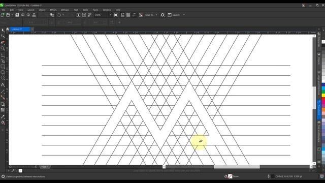 how to do a grid logo design in CorelDraw смотреть онлайн