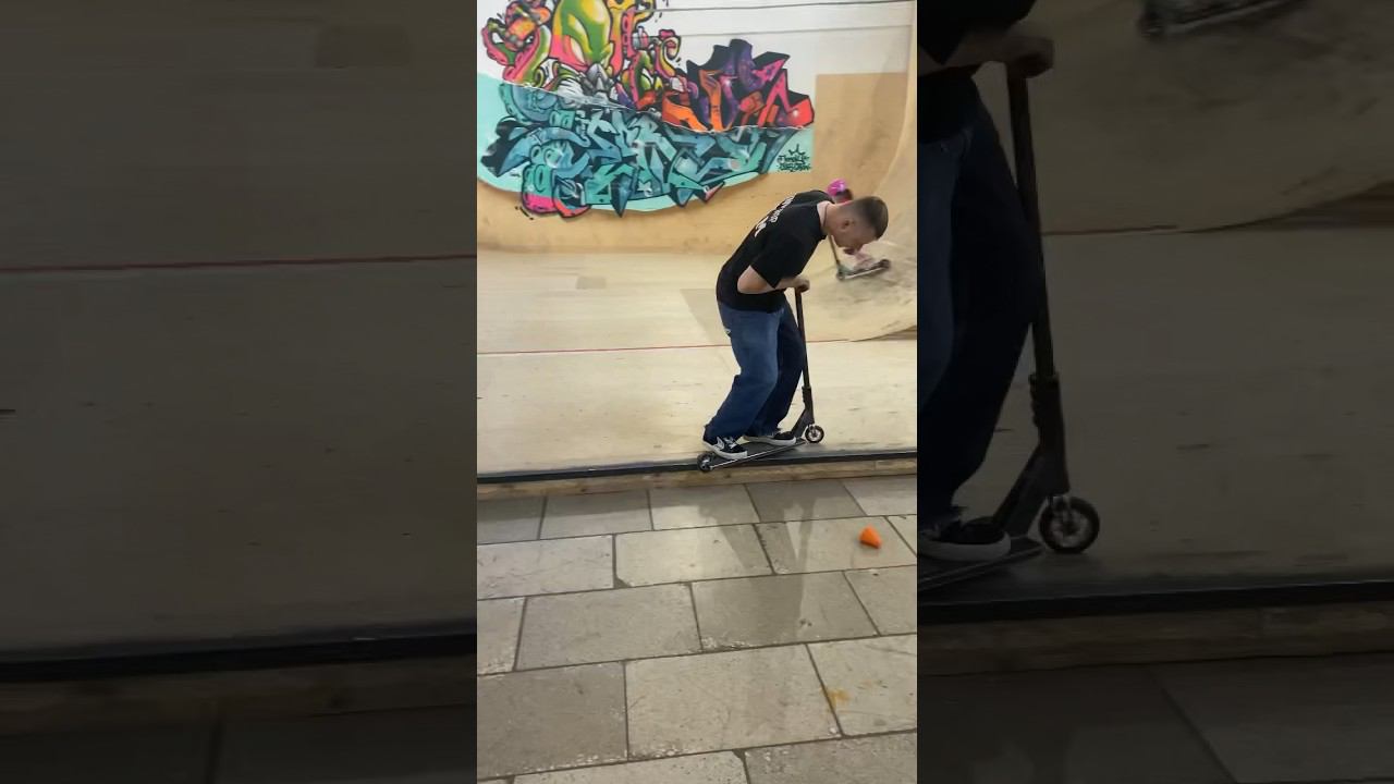 Тренировка в скейт парке BunnyHop Инструктор Максим Левин смотреть онлайн