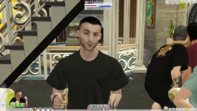 The Sims 4 | Axl Rose vs Kurt Cobain with Chester Bennington | Эксл Роуз и Курт Кобейн с Честером смотреть онлайн
