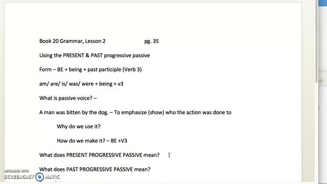 Book 20, Lesson 2, p. 35 смотреть онлайн