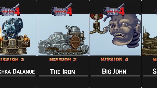 Metal Slug All Bosses (1,2,X,3,4,5,6,7,XX) смотреть онлайн