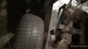 Мини погрузчик «ВОРОН» рулевой гидроцилиндр установка.