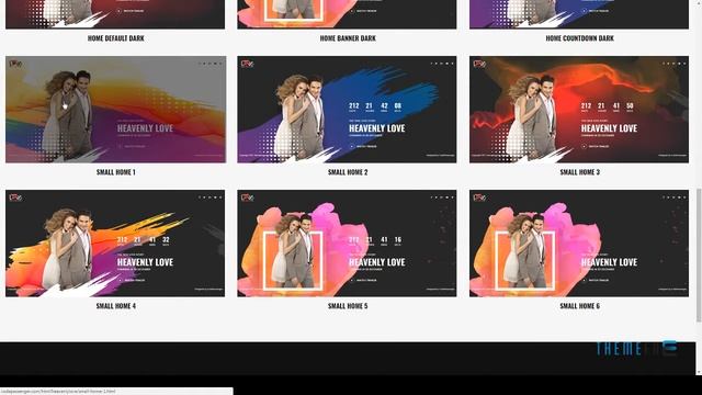 Heavenly Love - Cinema/Movie Bootstrap 3 HTML Template Kaede D смотреть онлайн