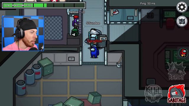 COPS Vs ROBBERS In Among Us! (Among Us Mods)