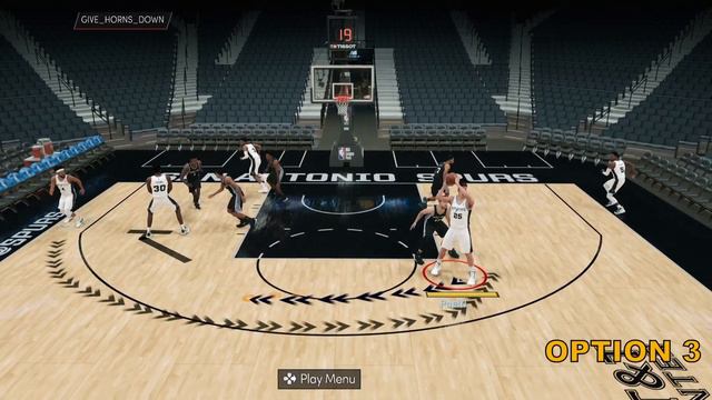 GIVE HORNS DOWN - NBA 2K22 Spurs Playbook смотреть онлайн