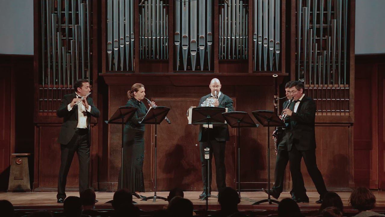 August Klughardt - Wind Quintet, Op.79 in C Major (mov. 2-3-4) смотреть онлайн
