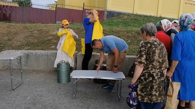 6.8.22. Чебоксары. Пища Жизни, кормят людей. смотреть онлайн