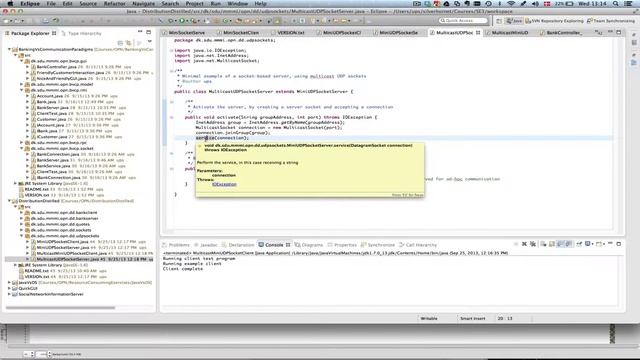 Gennemgang af kode og begreber: UDP multicast смотреть онлайн