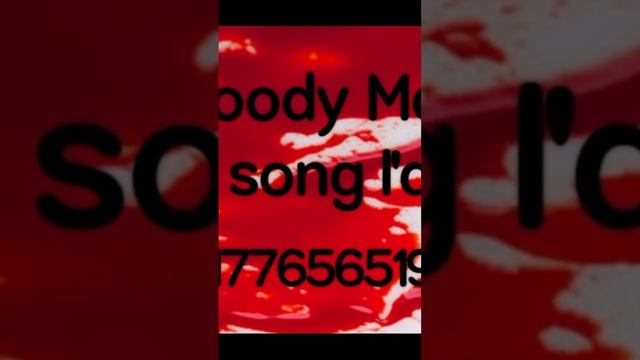 bloody Mary song id Roblox 177656519 смотреть онлайн