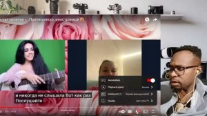 Elena Yerevan | Гитаристка шокировала иностранцев в чат рулетке?| REACTION