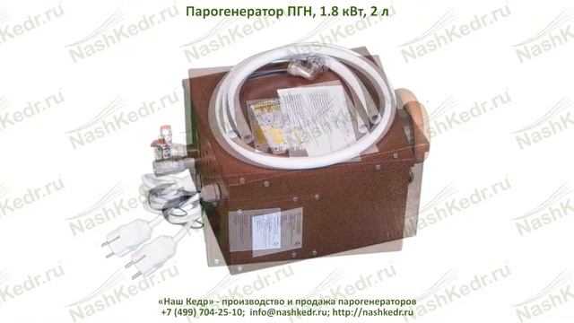 Парогенератор наливной ПГН, 1.8 кВт, 2 л смотреть онлайн