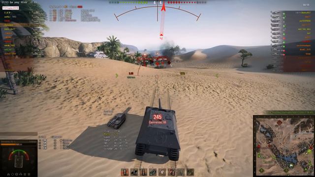 Ferdinand «Невидимка» Песчаная река world of tanks смотреть онлайн