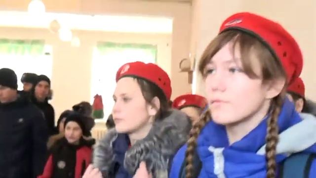 Юнармейцы на экскурсии в воинской части смотреть онлайн