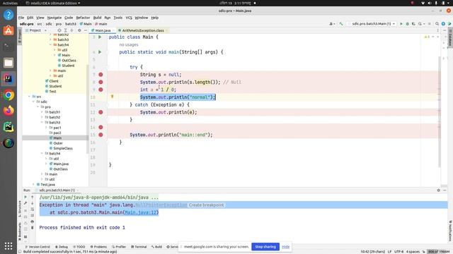 Batch-03 | Day-11_12 | Exception Handling | Part-03 смотреть онлайн