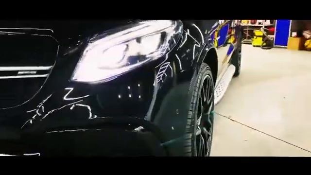 Полировка кузова с нанесением керамического покрытия Mercedes-AMG GLE 63 S смотреть онлайн